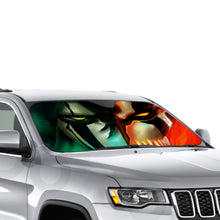 Load image into Gallery viewer, Green with envy, red with rage  Car Sunshade
