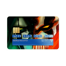 Load image into Gallery viewer, Green with envy, red with rage  Credit Card Skins (4-in-1 Pack)
