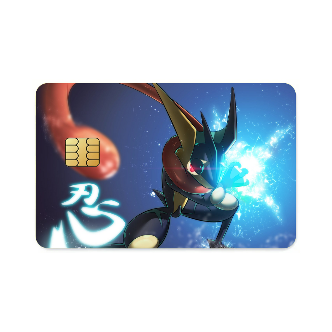 Greninja Credit Card Skins (4-in-1 Pack)