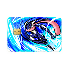 Load image into Gallery viewer, Greninja | Water Shuriken  Credit Card Skins (4-in-1 Pack)
