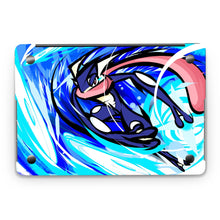 Load image into Gallery viewer, Greninja | Water Shuriken  Macbook Skin
