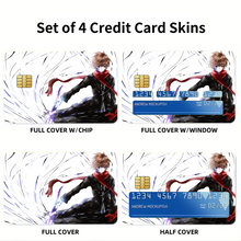 Load image into Gallery viewer, Guilty Crown  Credit Card Skins (4-in-1 Pack)
