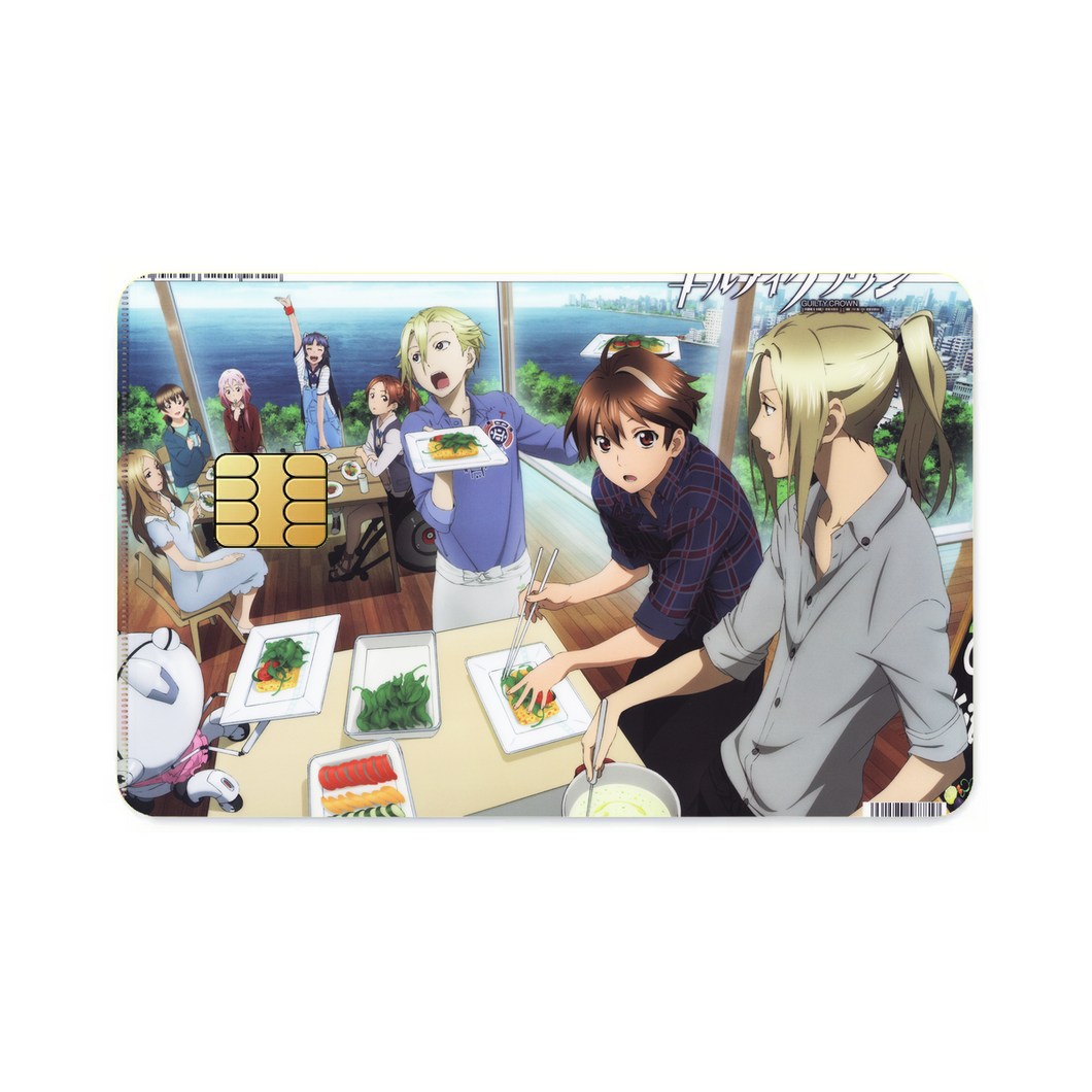 Guilty Crown  Credit Card Skins (4-in-1 Pack)