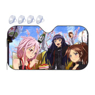 Guilty Crown Inori Yuzuriha, Ayase Shinomiya, Tsugumi  Car Sunshade