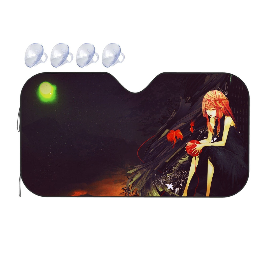 Guilty Crown Inori Yuzuriha  Car Sunshade