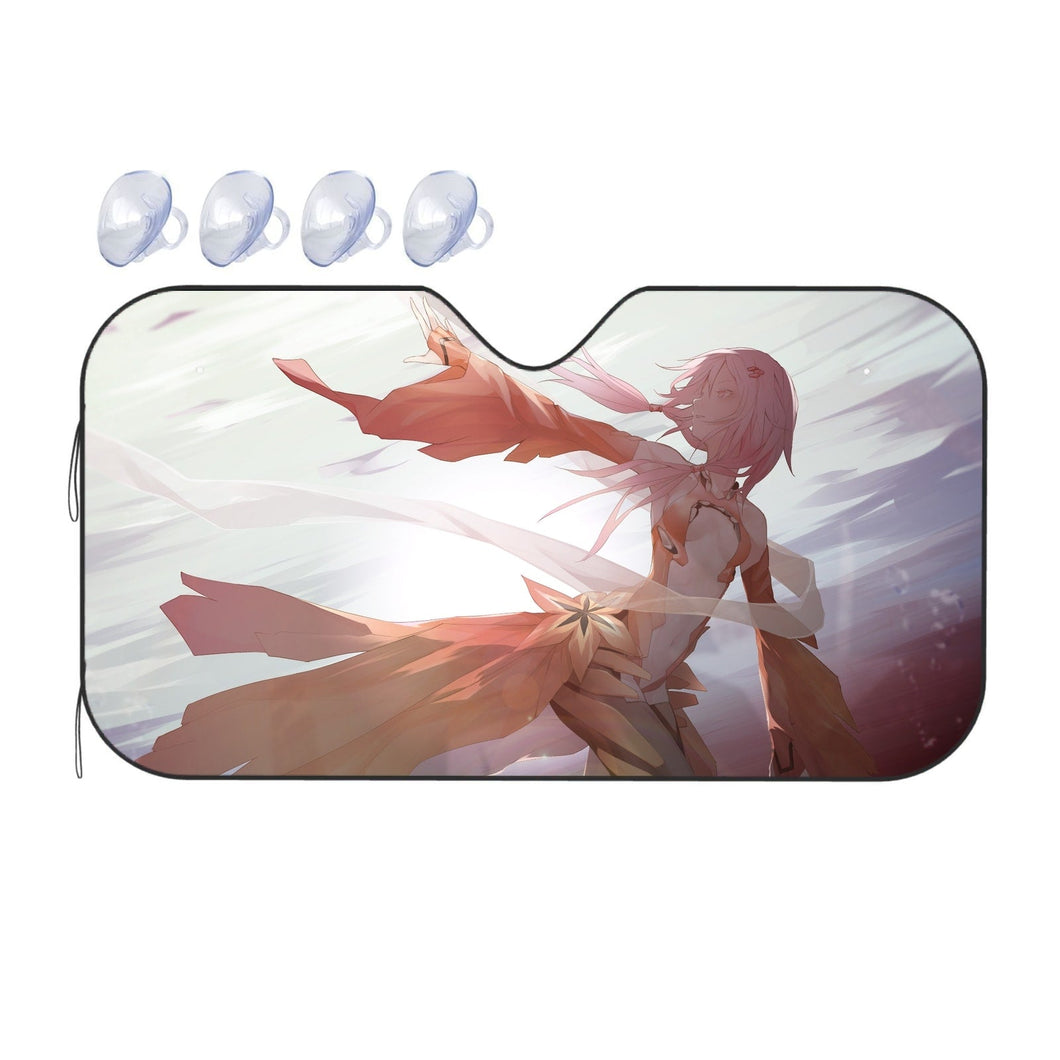 Guilty Crown Inori Yuzuriha  Car Sunshade