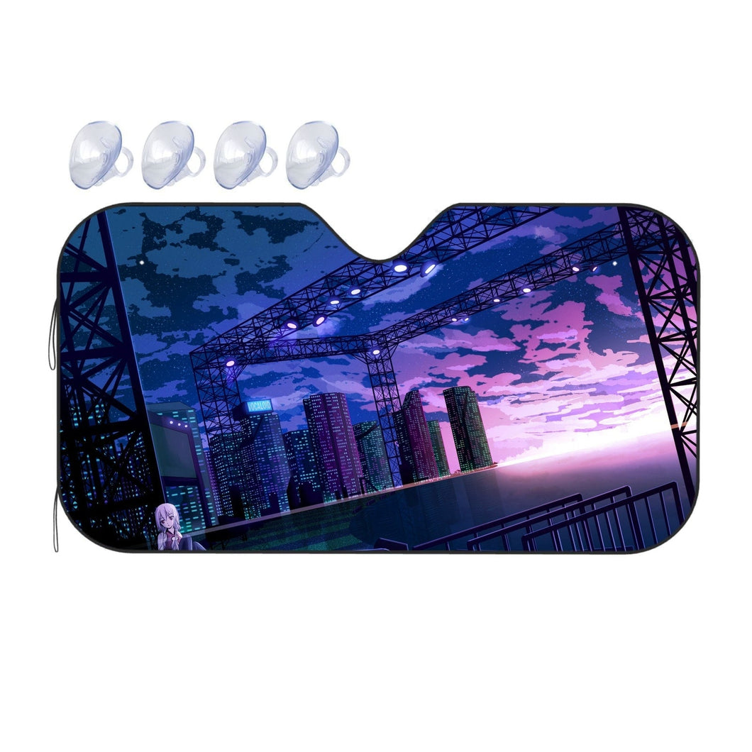 Guilty Crown Inori Yuzuriha  Car Sunshade