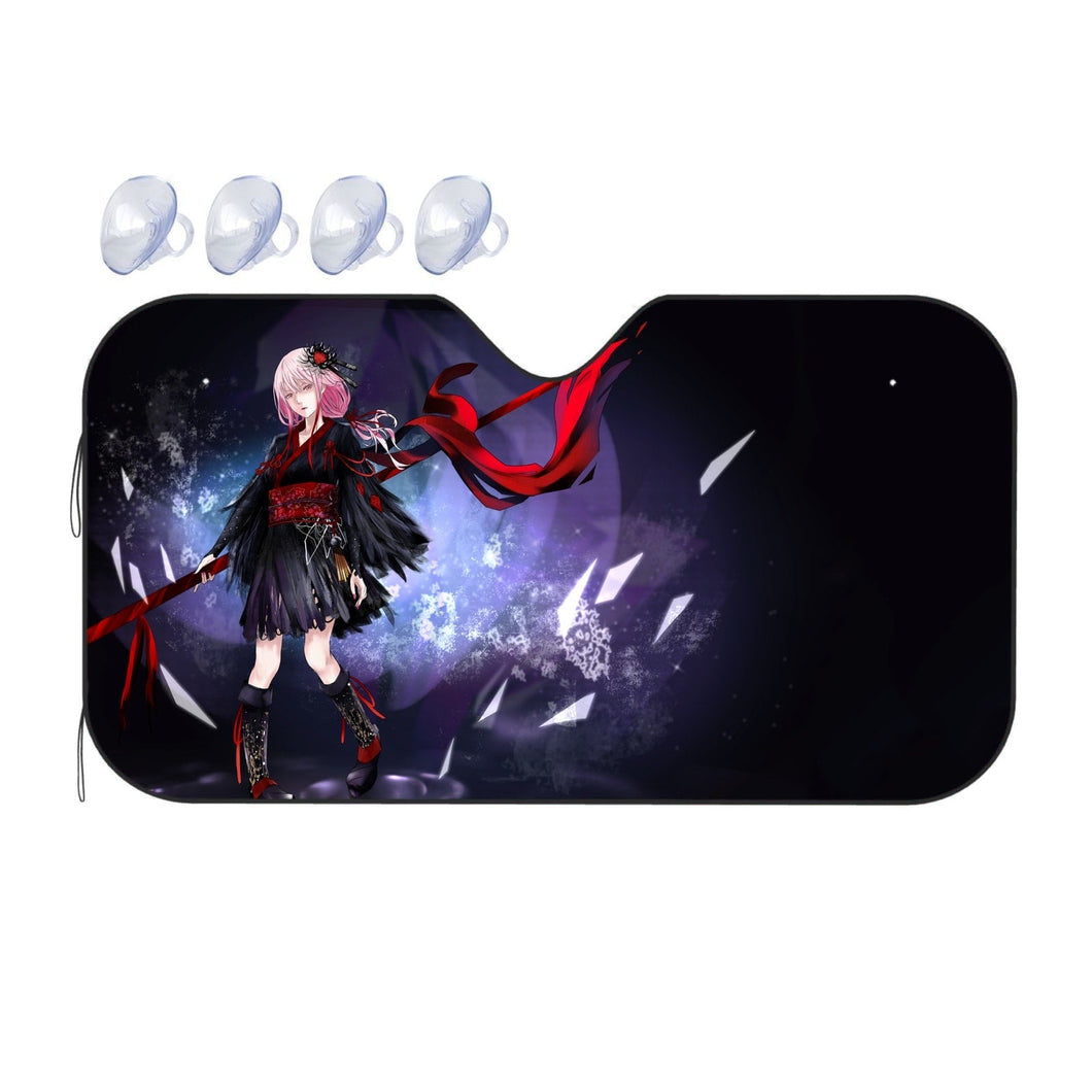 Guilty Crown Inori Yuzuriha  Car Sunshade