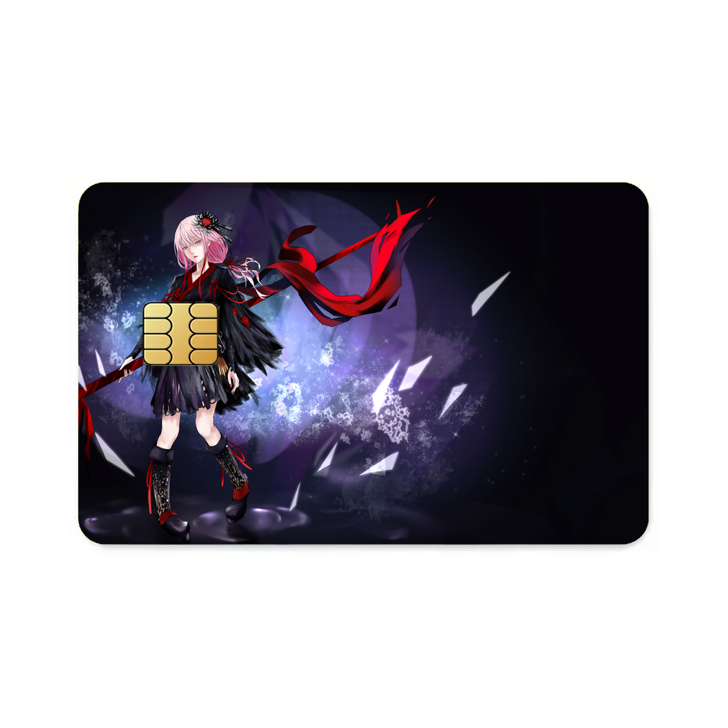 Guilty Crown Inori Yuzuriha  Credit Card Skins (4-in-1 Pack)