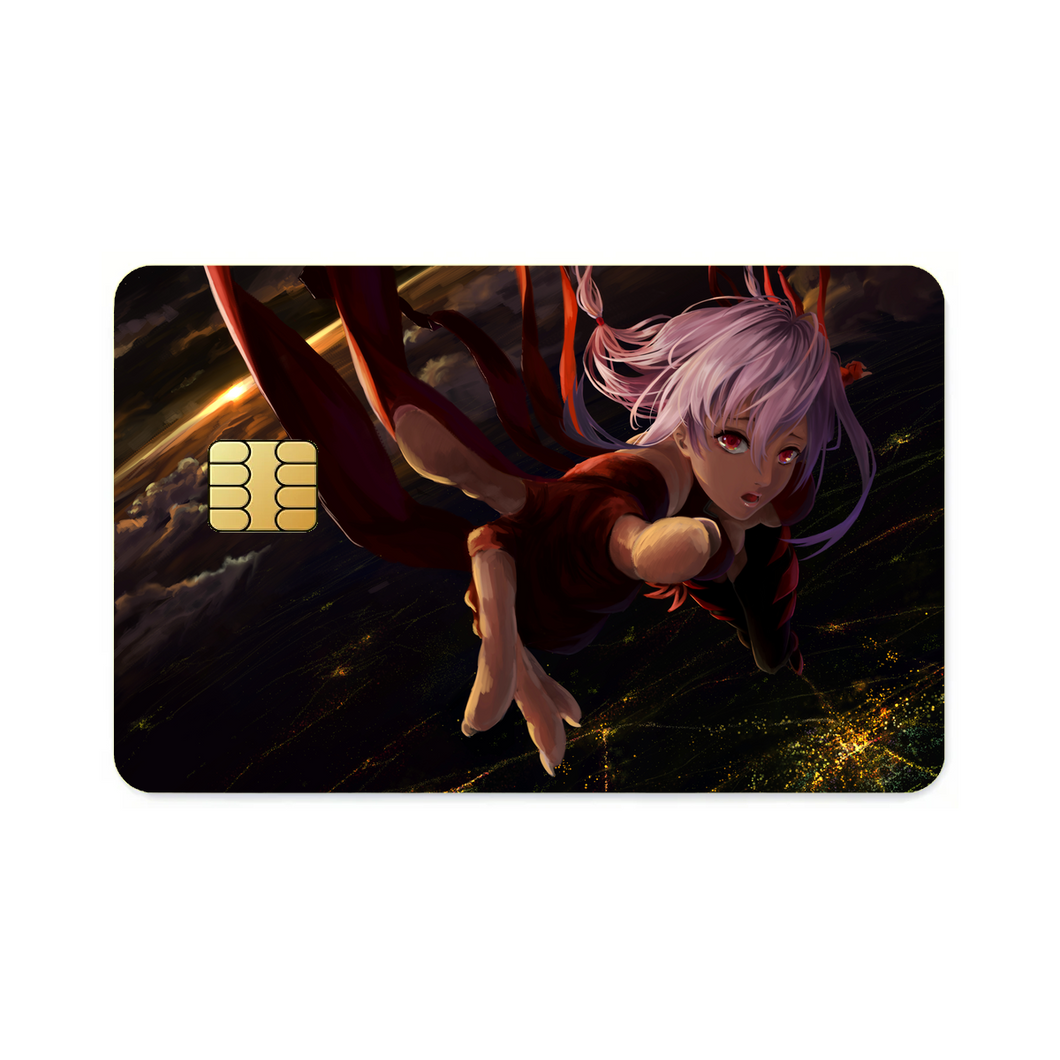 Guilty Crown Inori Yuzuriha  Credit Card Skins (4-in-1 Pack)
