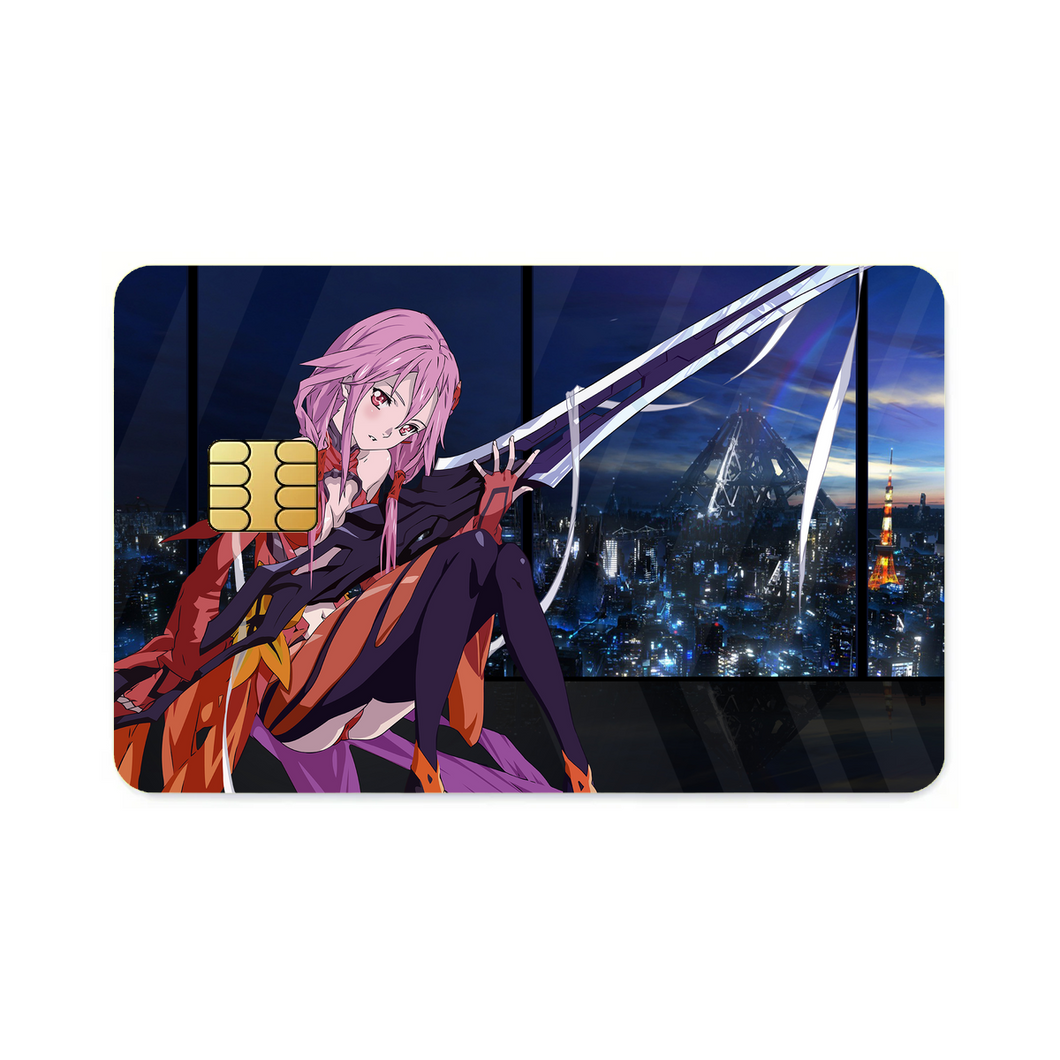 Guilty Crown Inori Yuzuriha  Credit Card Skins (4-in-1 Pack)