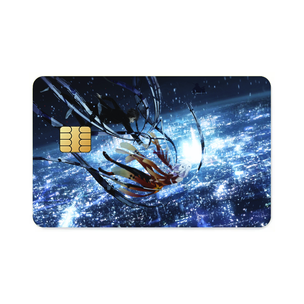 Guilty Crown Inori Yuzuriha  Credit Card Skins (4-in-1 Pack)