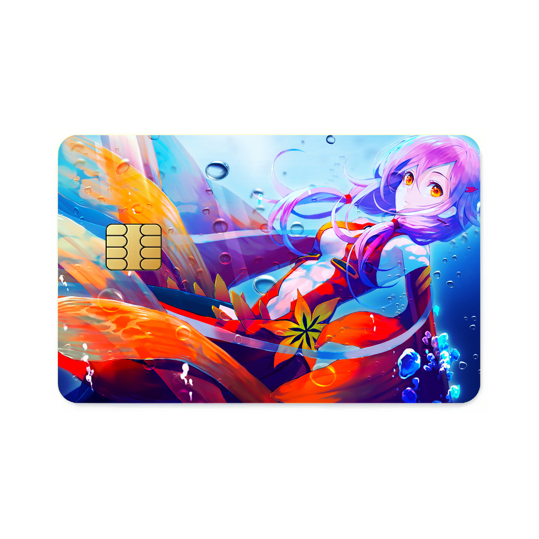 Guilty Crown Inori Yuzuriha  Credit Card Skins (4-in-1 Pack)