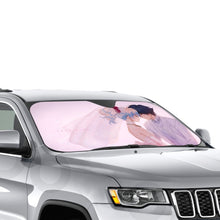 Load image into Gallery viewer, Gurren Lagann Simon, Nia Teppelin  Car Sunshade
