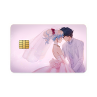 Gurren Lagann Simon, Nia Teppelin  Credit Card Skins (4-in-1 Pack)