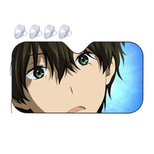 Load image into Gallery viewer, Hōtarō Oreki Face  Car Sunshade
