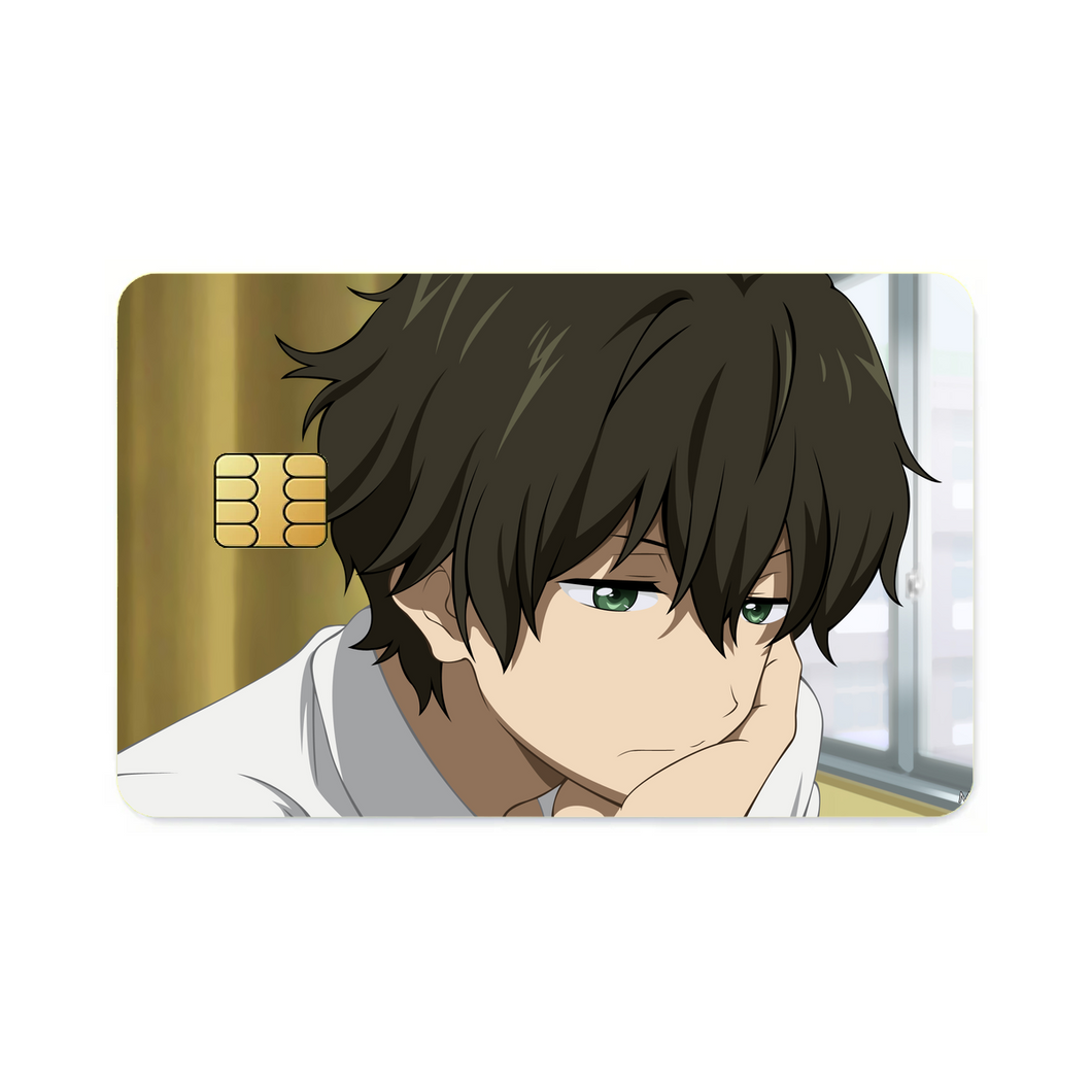 Hōtarō Oreki  Face  Credit Card Skins (4-in-1 Pack)
