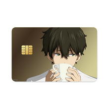 Load image into Gallery viewer, Hōtarō Oreki Face  Credit Card Skins (4-in-1 Pack)
