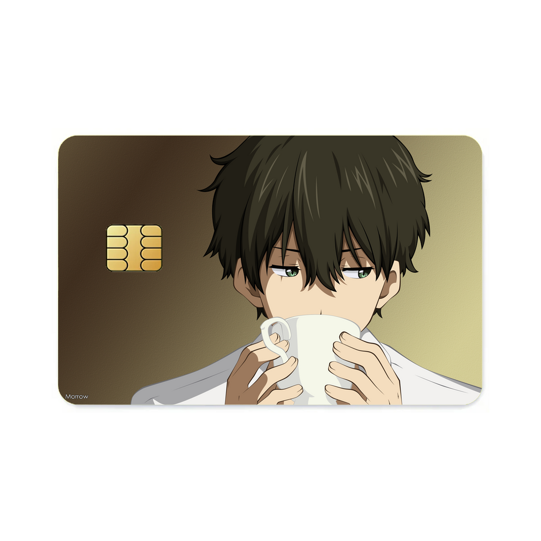 Hōtarō Oreki Face  Credit Card Skins (4-in-1 Pack)