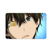 Load image into Gallery viewer, Hōtarō Oreki Face  Credit Card Skins (4-in-1 Pack)
