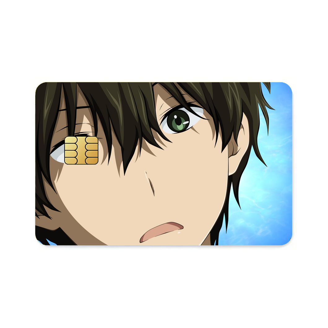 Hōtarō Oreki Face  Credit Card Skins (4-in-1 Pack)