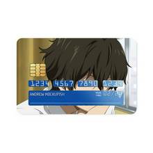 Load image into Gallery viewer, Hōtarō Oreki  Face  Credit Card Skins (4-in-1 Pack)
