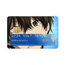 Load image into Gallery viewer, Hōtarō Oreki Face  Credit Card Skins (4-in-1 Pack)
