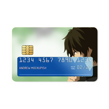 Load image into Gallery viewer, Hōtarō Oreki Face  Credit Card Skins (4-in-1 Pack)
