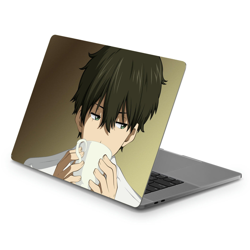 Hōtarō Oreki Face  Macbook Skin