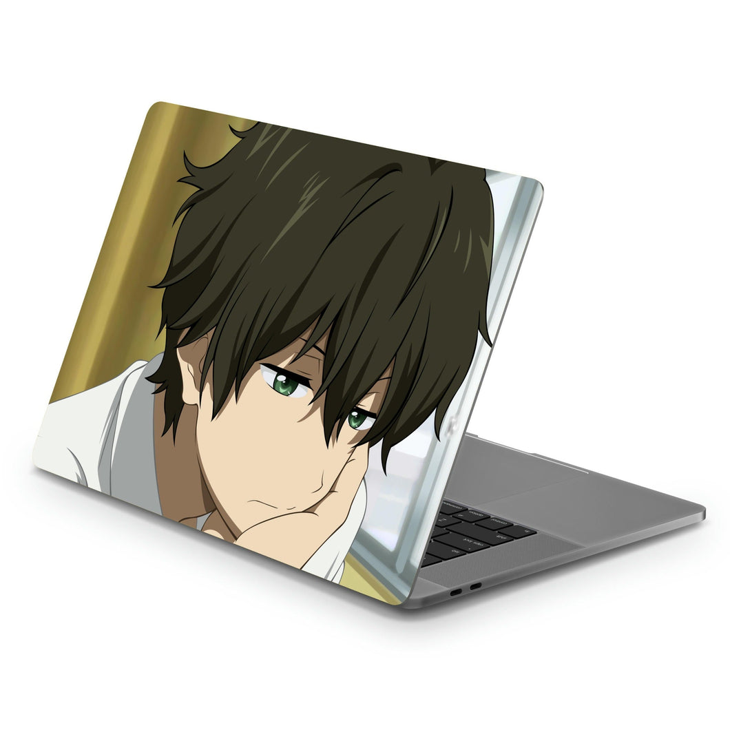 Hōtarō Oreki  Face  Macbook Skin