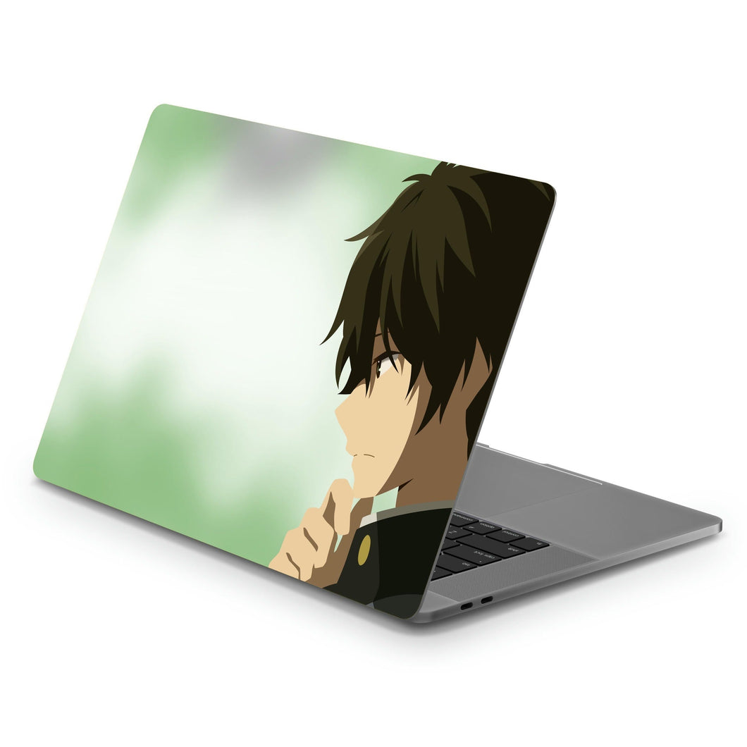 Hōtarō Oreki Face  Macbook Skin