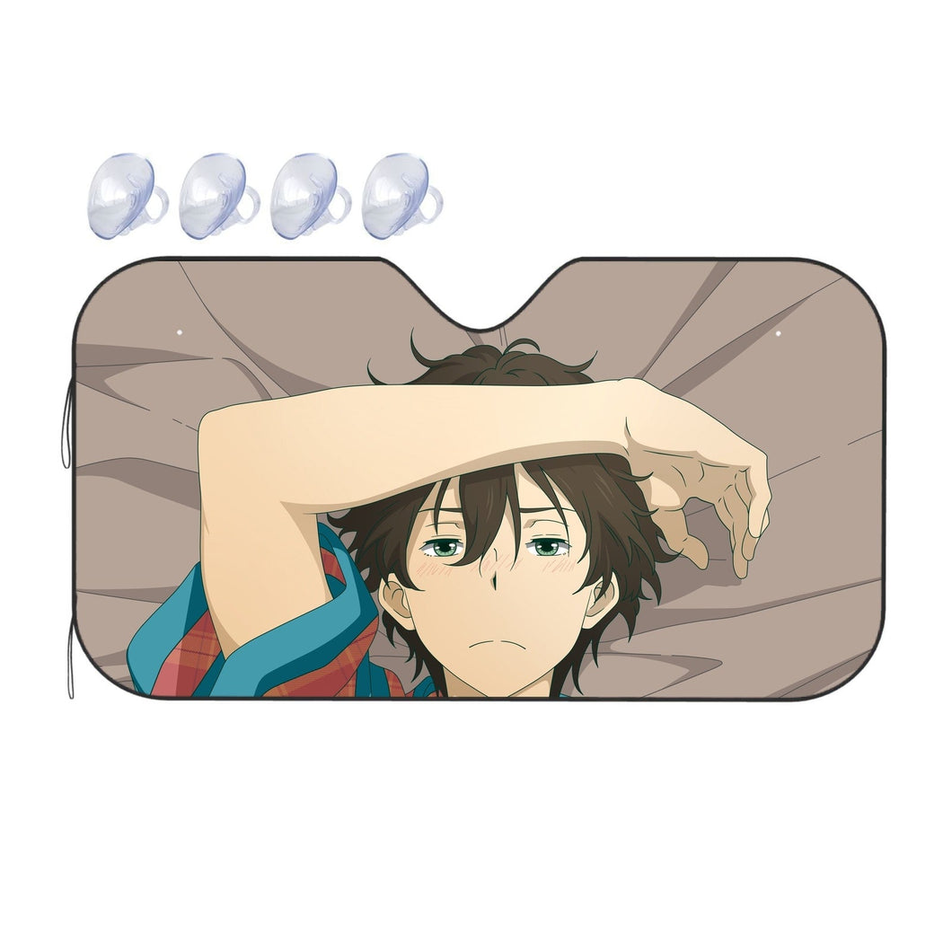 Hōtarō Oreki  in Kimono  Car Sunshade