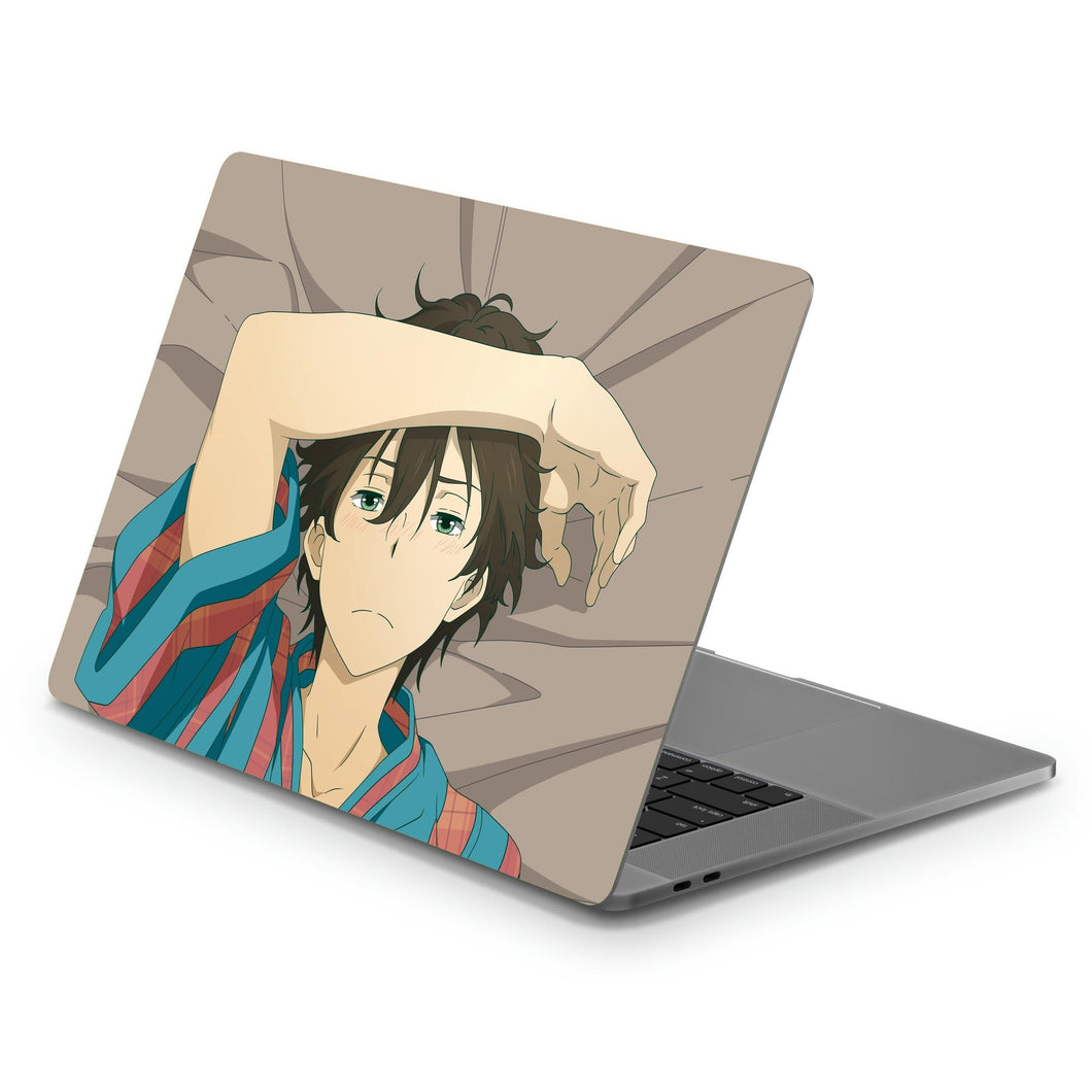 Hōtarō Oreki  in Kimono  Macbook Skin