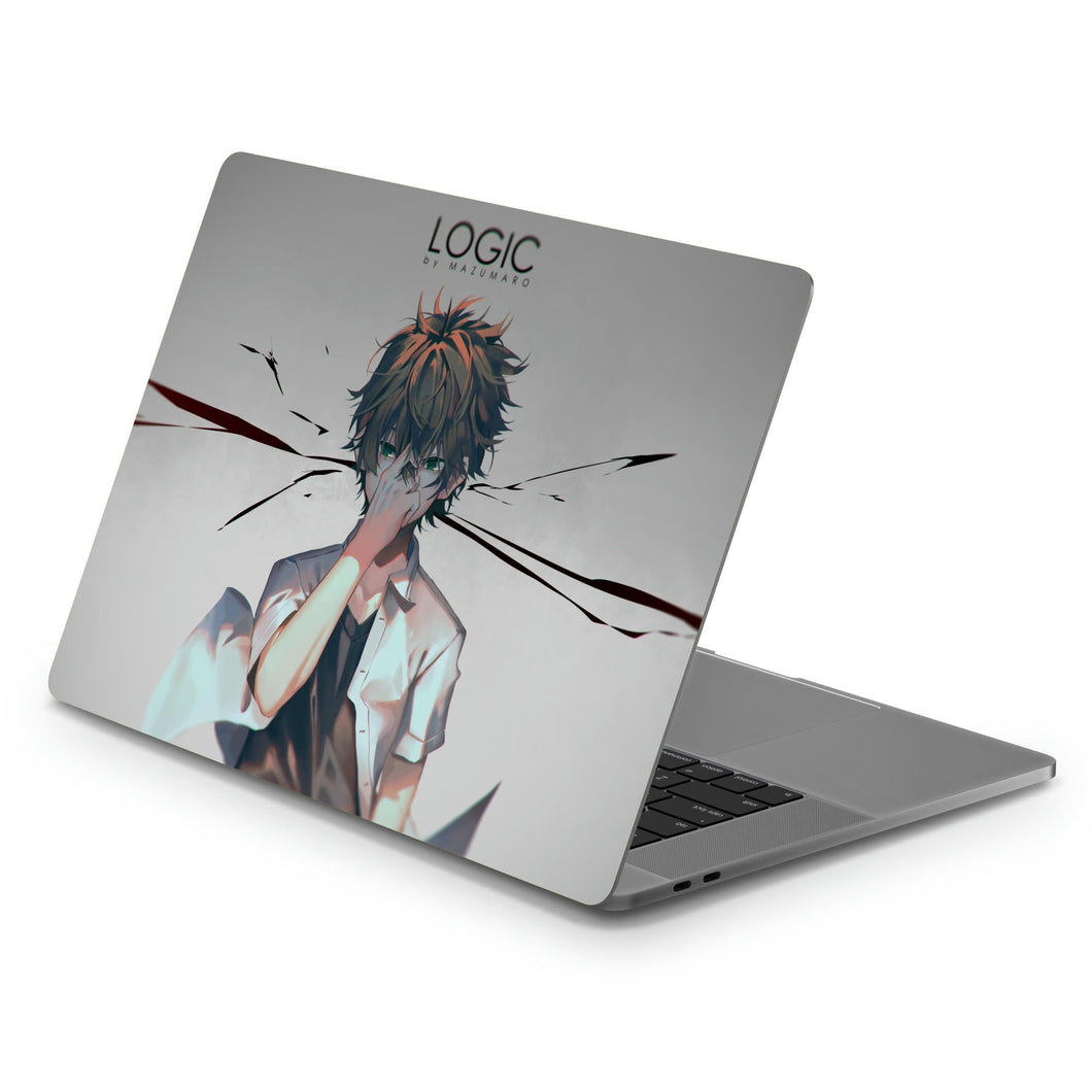 Hōtarō Oreki- logic  Macbook Skin