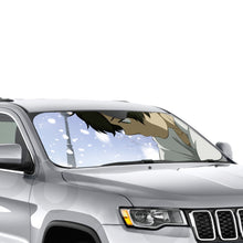 Load image into Gallery viewer, Hōtarō Oreki looking down  Car Sunshade
