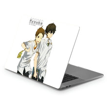 Load image into Gallery viewer, Hōtarō Oreki  Satoshi Fukube walking  Macbook Skin
