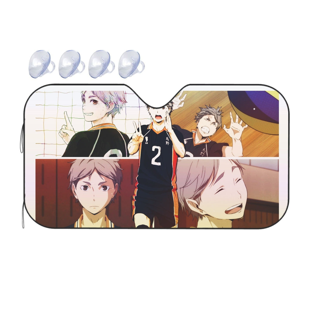 Haikyu!!  Car Sunshade