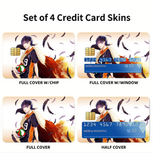 Load image into Gallery viewer, Haikyu!!  Credit Card Skins (4-in-1 Pack)

