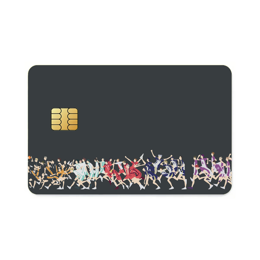Haikyu!!  Credit Card Skins (4-in-1 Pack)