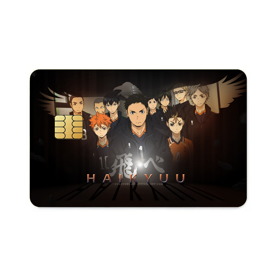 Haikyu!!  Credit Card Skins (4-in-1 Pack)