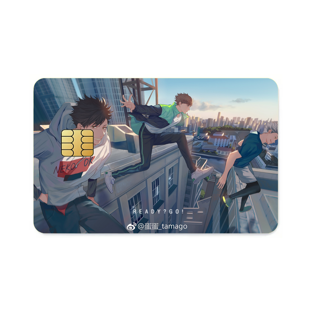 Haikyu!!  Credit Card Skins (4-in-1 Pack)