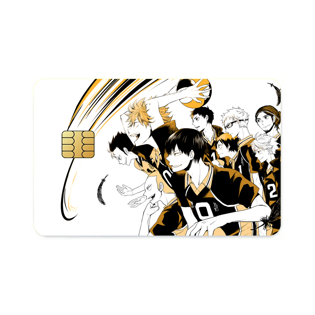 Haikyu!!  Credit Card Skins (4-in-1 Pack)