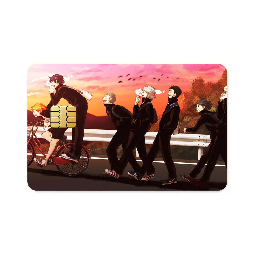 Haikyu!!  Credit Card Skins (4-in-1 Pack)