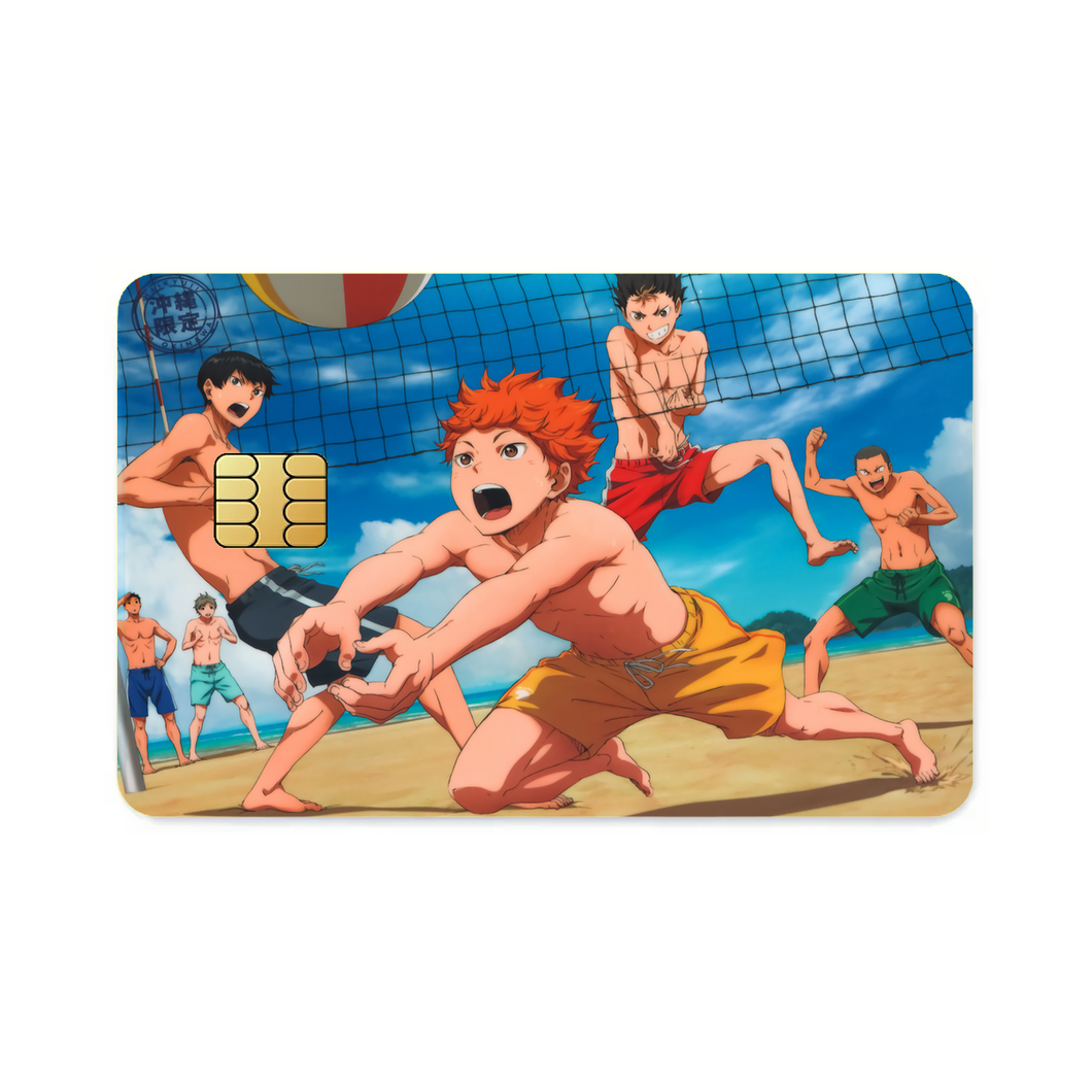 Haikyu!!  Credit Card Skins (4-in-1 Pack)