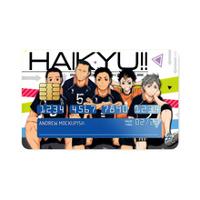 Load image into Gallery viewer, Haikyu!!  Credit Card Skins (4-in-1 Pack)
