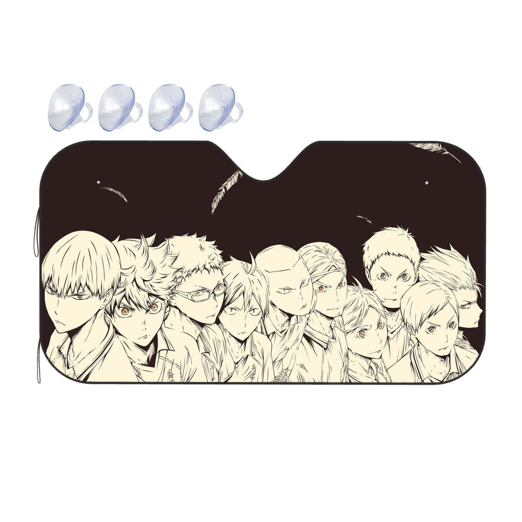 Haikyuu!! Karasuno  Car Sunshade