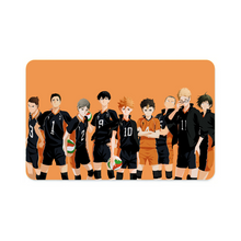 Load image into Gallery viewer, Haikyuu!! - Karasuno Team  Credit Card Skins (4-in-1 Pack)
