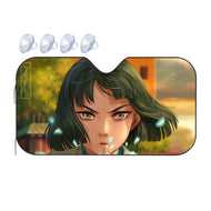 Haku - Spirited Away  Car Sunshade