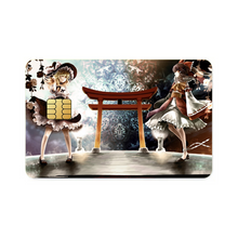 Load image into Gallery viewer, Hakurei And Marisa Kirisame Credit Card Skins (4-in-1 Pack)
