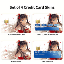 Load image into Gallery viewer, Happy Birthday Rin❤  Credit Card Skins (4-in-1 Pack)
